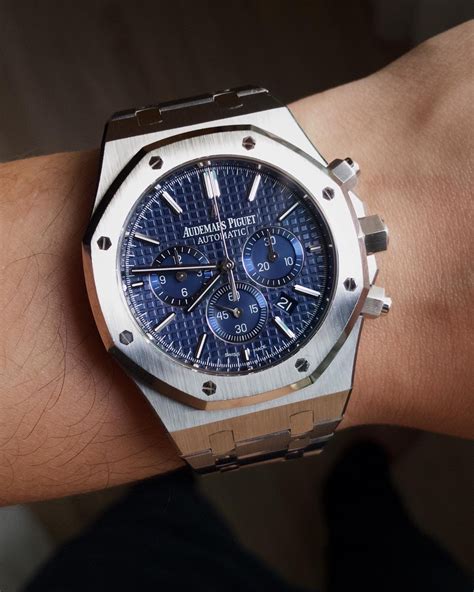 audemars piguet royal oak chronograph chocolate|audemars piguet royal oak review.